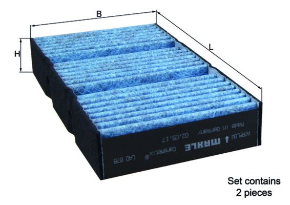 Salona filtrs - LAO 878/S
