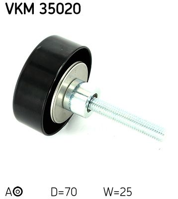 Ohjainrulla, moniurahihna - VKM 35020