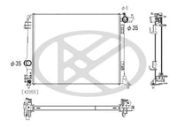 Motora dzesēsanas radiators - PL493521
