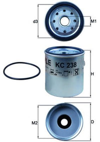Degvielas filtrs - KC 238D