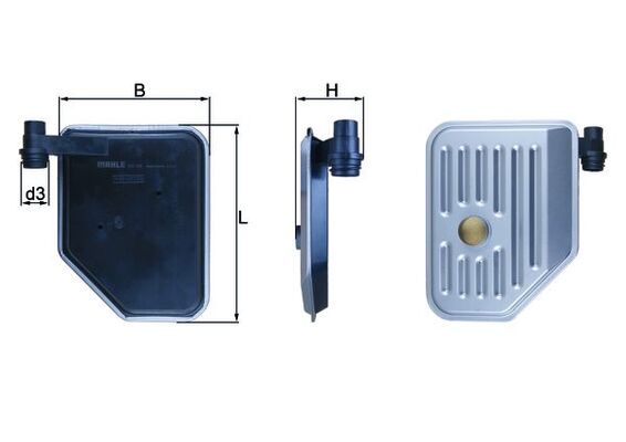 Hidraulikas filtrs, Automātiskā pārnesumkārba - HX 156