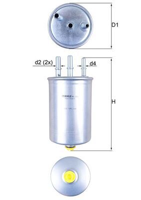 Degvielas filtrs - KL 511