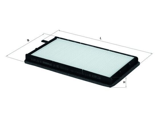 Salona filtrs - LA 80