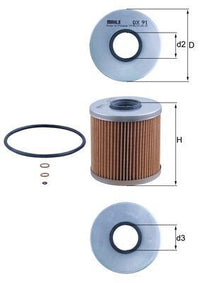 Eļļas filtrs - OX 91D