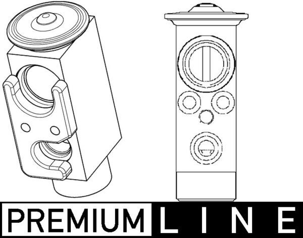Paisuntaventtiili, ilmastointilaite - AVE 72 000P