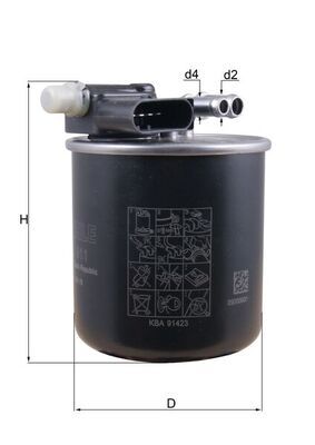 Degvielas filtrs - KL 911