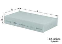 Salona filtrs - LA 168/S