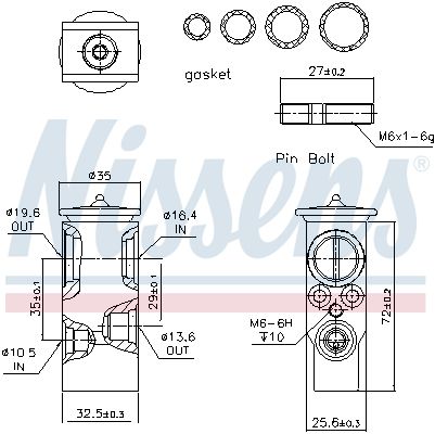 Paisuntaventtiili, ilmastointilaite - 999297