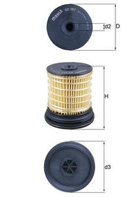 Degvielas filtrs - KX 397