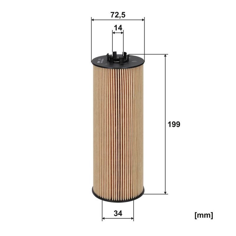 Eļļas filtrs - OE 650