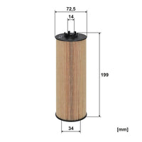 Eļļas filtrs - OE 650