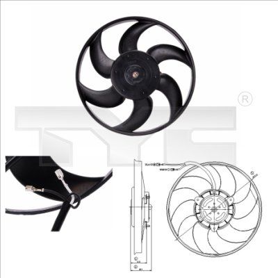 Ventilators, Motora dzesēšanas sistēma - 805-0004