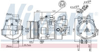 Kompressori, ilmastointilaite - 89043