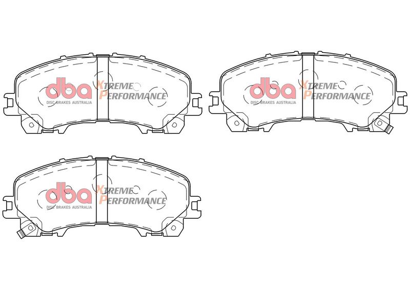 Brake Pads Xtreme Performance | Front Axle - DB2341XP
