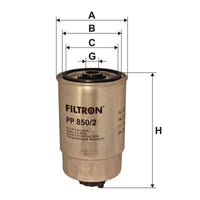 Degvielas filtrs - PP 850/2