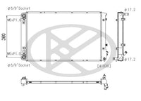 Motora dzesēsanas radiators - PL823453