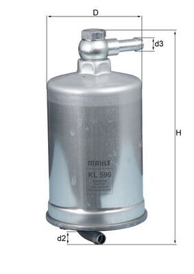 Degvielas filtrs - KL 599