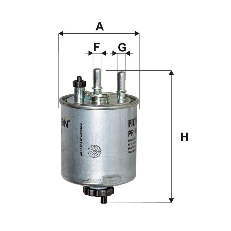 Degvielas filtrs - PP 988