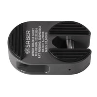 Saber 7075 Alloy Winch Shackle Short - Cerakote Grey - SBR-AWSSCG