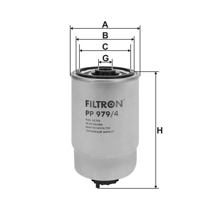Degvielas filtrs - PP 979/4