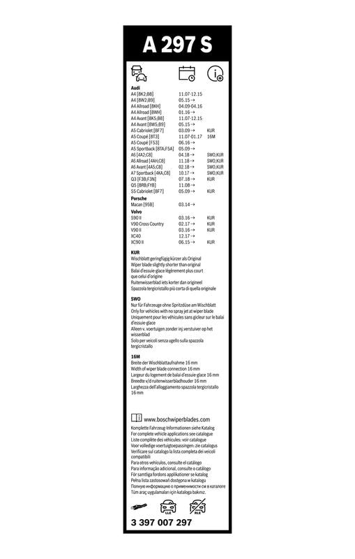 Pyyhkijänsulka - 3 397 007 297