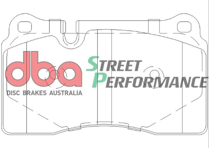 Brake Pads Street Performance ECE R90 certified | Front Axle - DB2228SP