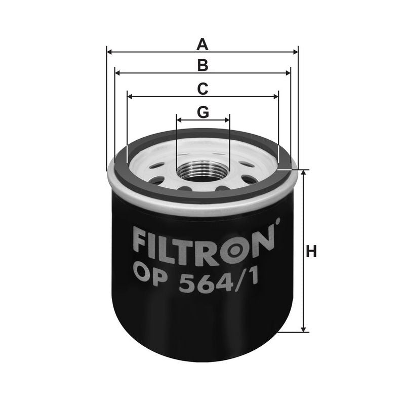 Eļļas filtrs - OP 564/1