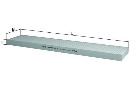 Salona filtrs - LA 226