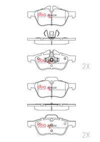 Brake Pads Race Performance - DB1500RP