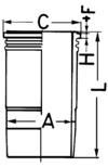 Cilindra čaula - 89380110