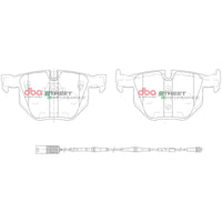 Brake Pads Street Performance | Rear Axle - DB1694SP