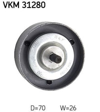 Ohjainrulla, moniurahihna - VKM 31280