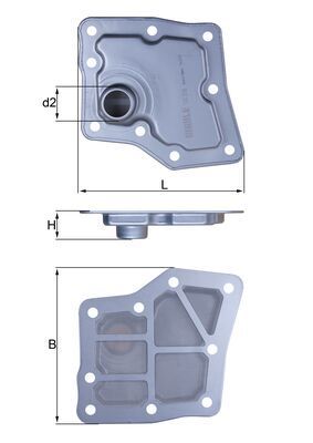 Hydrauliikkasuodatin, automaattivaihteisto - HX 259