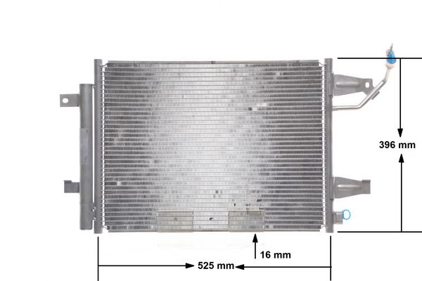 Lauhdutin, ilmastointilaite - AC 509 000S