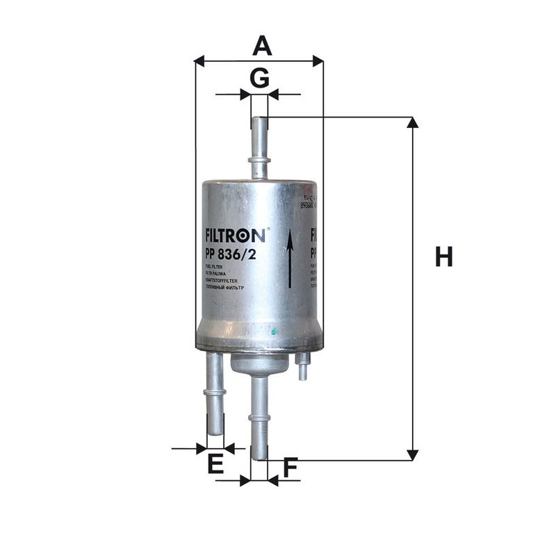 Degvielas filtrs - PP 836/2