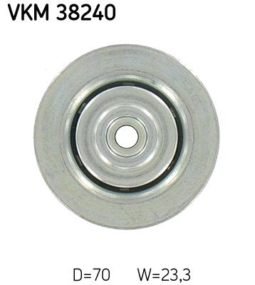 Ohjainrulla, moniurahihna - VKM 38240