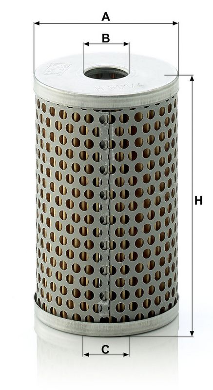 Eļļas filtrs - H 601