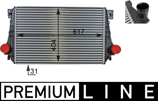 Välijäähdytin - CI 27 000P