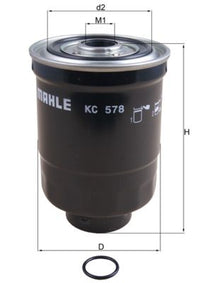 Degvielas filtrs - KC 578D