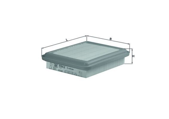Gaisa filtrs - LX 591