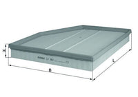 Gaisa filtrs - LX 982