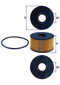 Eļļas filtrs - OX 191D