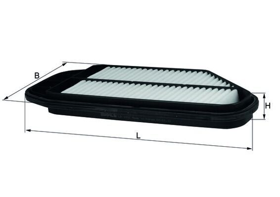 Gaisa filtrs - LX 3152