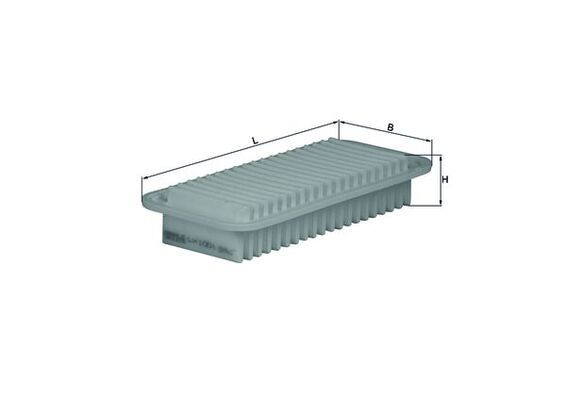 Gaisa filtrs - LX 1001