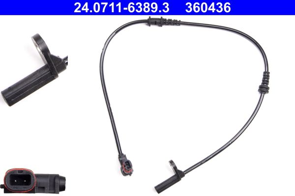 ABS-anturi - 24.0711-6389.3