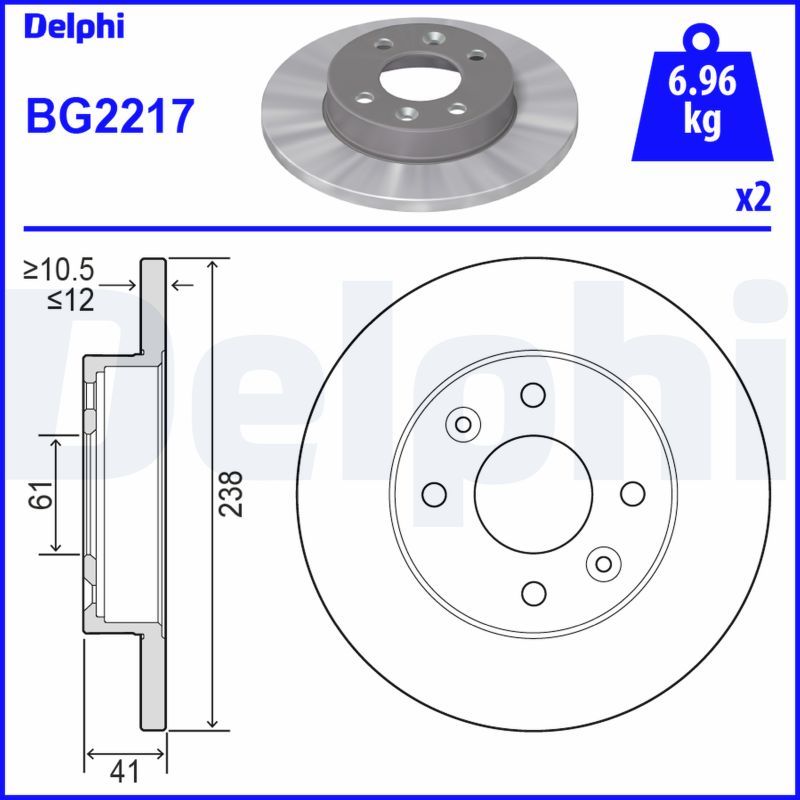Jarrulevy - BG2217