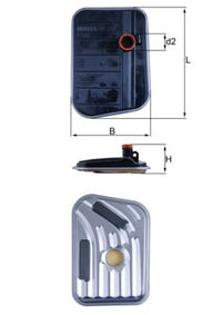 Hydrauliikkasuodatin, automaattivaihteisto - HX 273