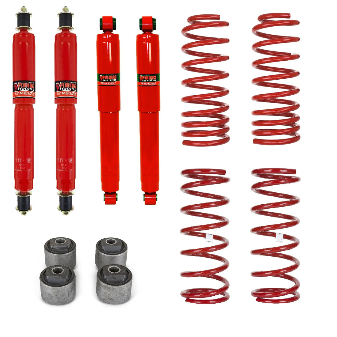 Pedders 2 Inch Suspension Lift Kit. With Foam Cell Shocks.  Nissan Patrol, Y61 LWB,  3.0 Di ONLY - 803080
