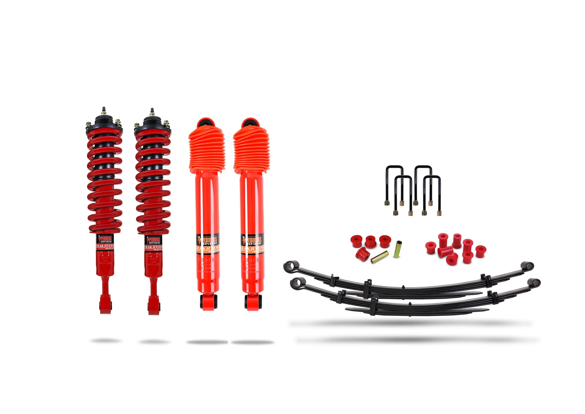 Pedders 1.75 Inch Lift Kit. Improved Ride*** Kit With Assembled Struts. Toyota Hilux 4WD Mk6 & MK7 - 803083