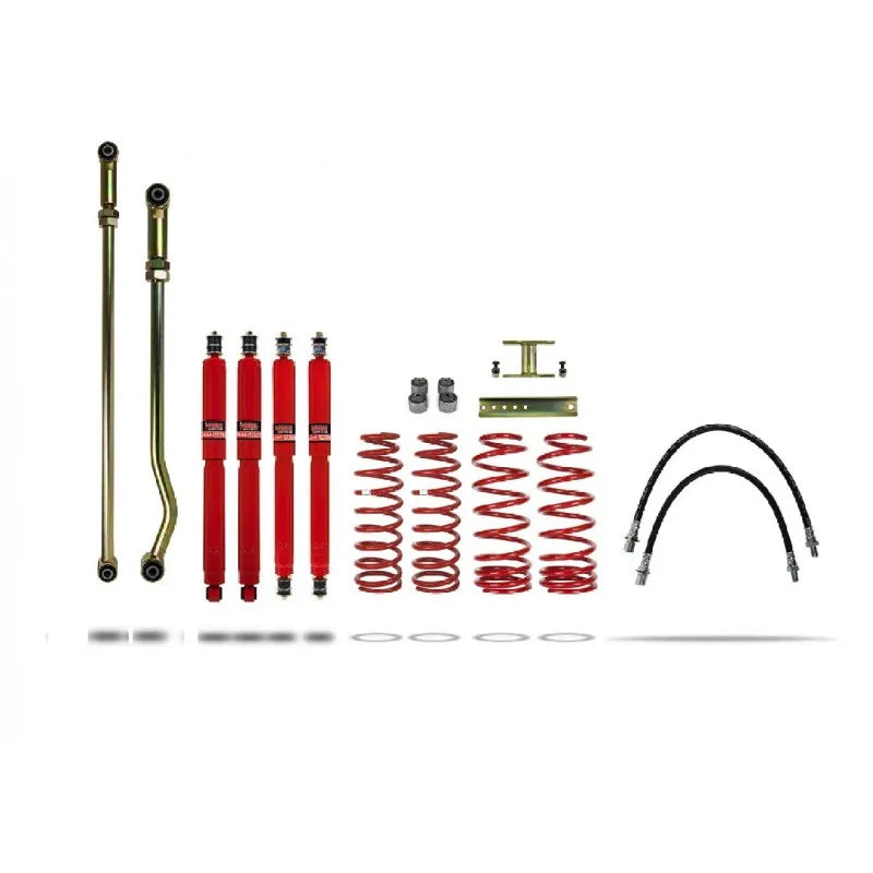 Pedders 4 Inch Suspension Lift Kit. Toyota Landcruiser 80 Series, NON-ABS models - 803095